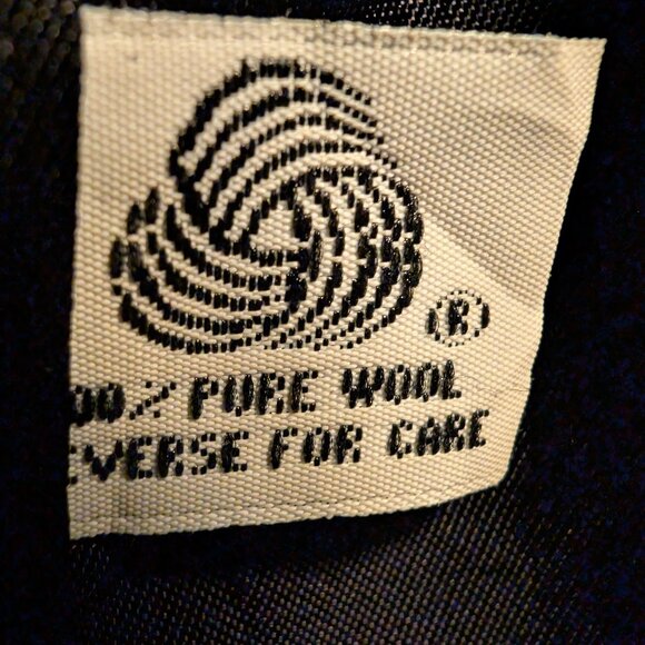 Vintage Jones New York Oversized PURE WOOL Maxi Coat | Charcoal Gray | Size S/M - Picture 10 of 13